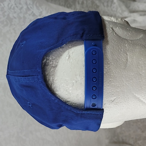 Vintage Youngan Trucker Snap Back Hat Blue/ White - Picture 5 of 11